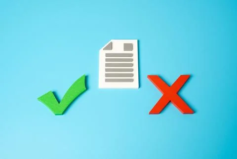 Accept or reject a document. Legislation. Resume review. Compliance checks,.. 스톡 사진