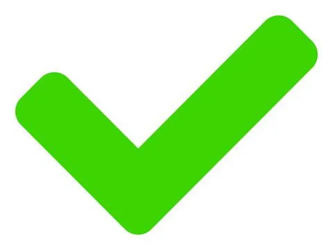Accept - Raster Icon Illustration Stock Illustration