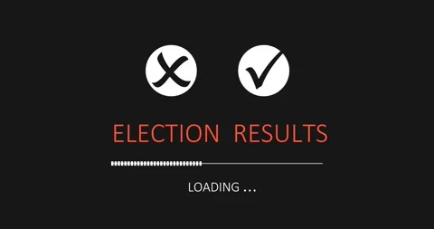 Acceptance and rejection symbol buttons for vote, election choice. Symbolic OK Stock Footage 247368176