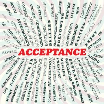 Acceptance Stock Illustration