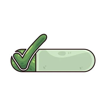 Accepted illustration 스톡 일러스트