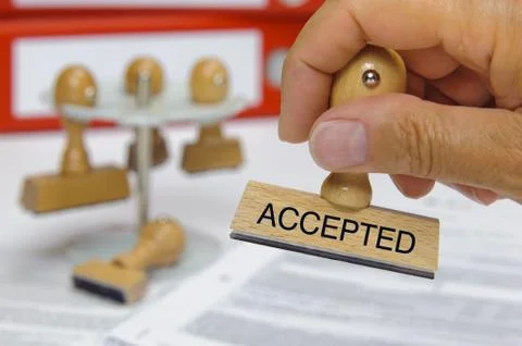 Accepted Stock Photos