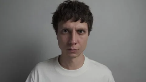 Accepting change with a calm subtle nod Stock-Footage 323438204