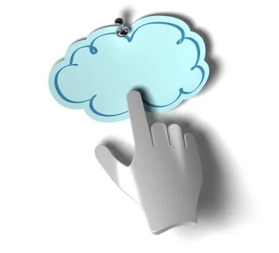 Access to the cloud 스톡 일러스트