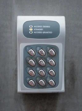 Access Control Keypad Stock-Fotos