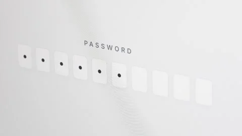Access denied after entering incorrect user password. Stock Footage 333239394