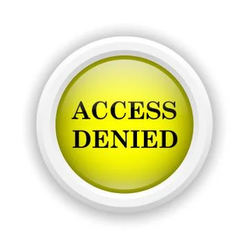 Access denied icon Illustrazione stock
