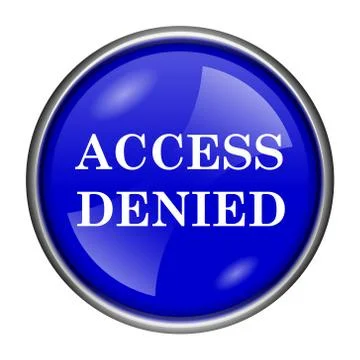 Access denied icon Stock Illustration