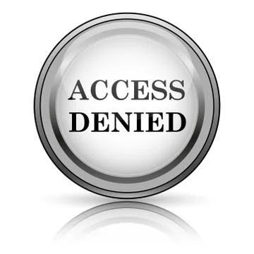 Access denied icon イラスト素材