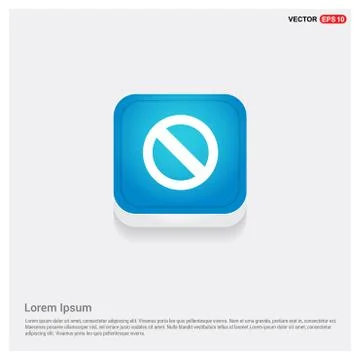 Access Denied Icon Stock Illustration