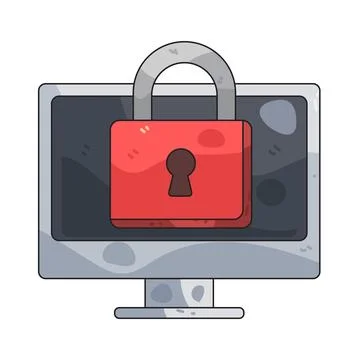 Access Denied illustration Stock-Illustration