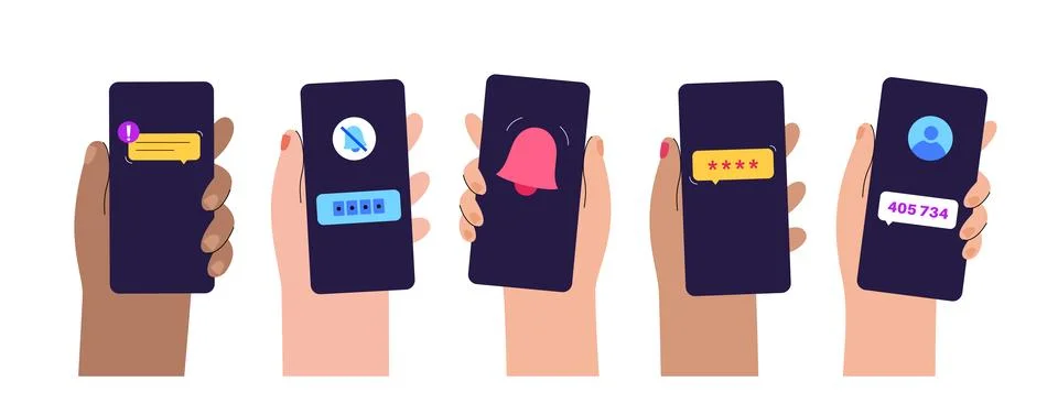 Access denied notification Stockillustratie