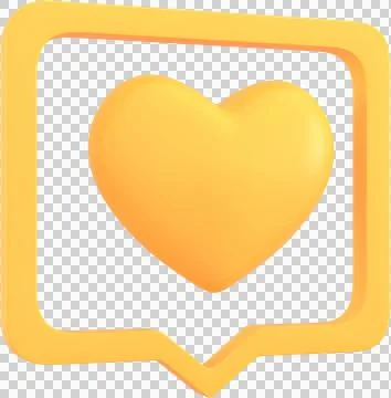 Access element for Valentine's Day and Mother's Day greeting card, 3D rende.. Illustration