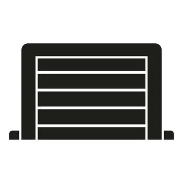 Access gate icon simple vector. Automatic entry Ilustración de archivo