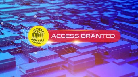 Access granted Stock Illustration