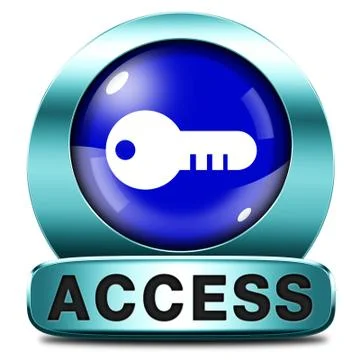 Access icon Stock Illustration