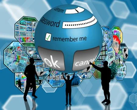 Access Stock Illustration