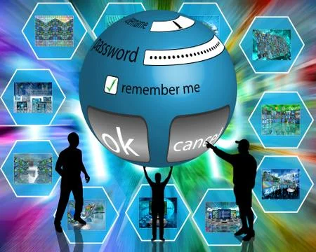 Access Stock Illustration