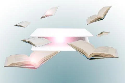 Access to online information for education, study and learning Stock Photos
