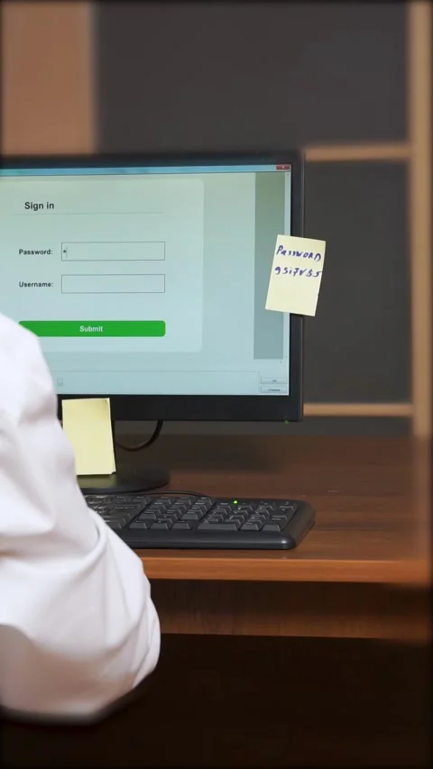 Access password Stock Footage 320542765