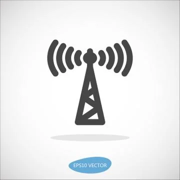 Access Point Icon - Isolated Vector Illustration Stock Illustration