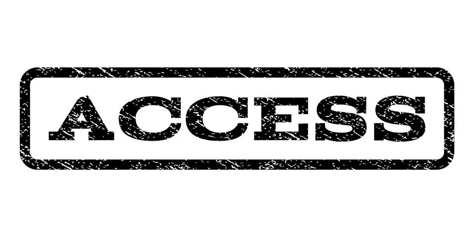 Access Watermark Stamp 스톡 일러스트
