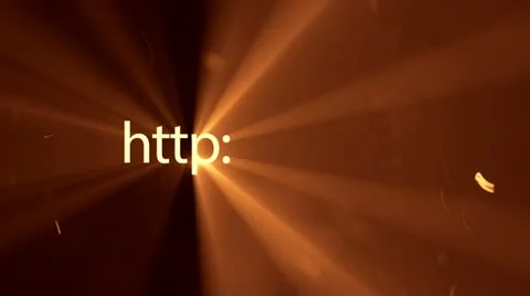 Access web pages 4 Stock Footage
