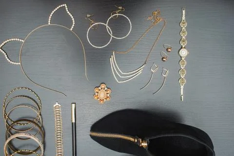 Accessories for the meeting Stock Photos