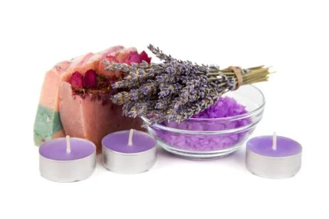 Accessories for spa Stock Photos
