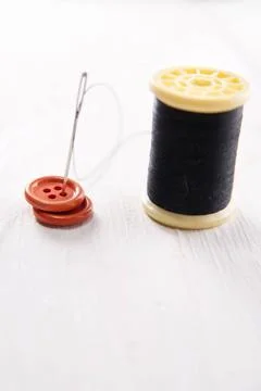 Accessories Tailor Basic elements and essential to the profession of the t... Stock Photos