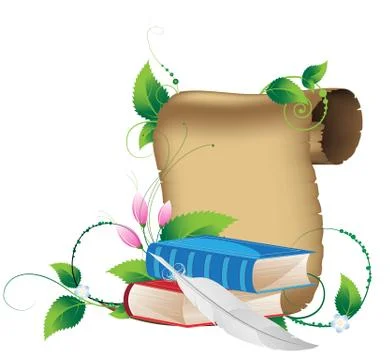 Accessories for writing Stock Illustration