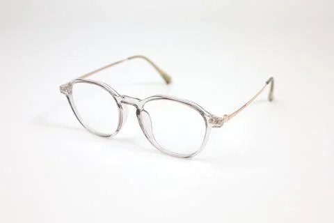 Accessory Glasses on white background Stock Photos