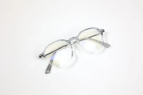 Accessory Glasses on white background Stock Photos