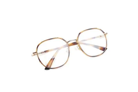 Accessory Glasses on white background Stock Photos