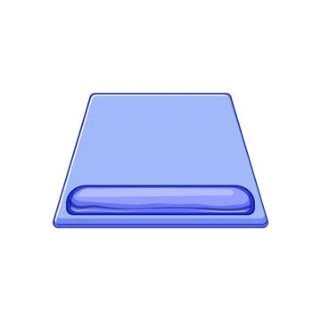 Accessory mouse pad cartoon vector illustration Stock Illustration