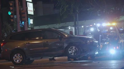 Accident (авария) Stock Footage 116100267