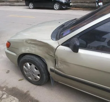 Accident car. Stock Photos