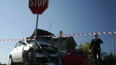 Accident Stock Footage 30416506