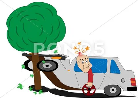 Accident Stock Illustration