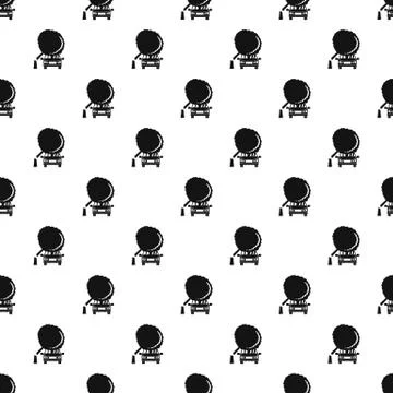 Accident pattern seamless vector Stock Illustration