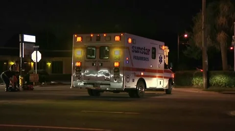 Accident scene #14 Stock Footage 930615