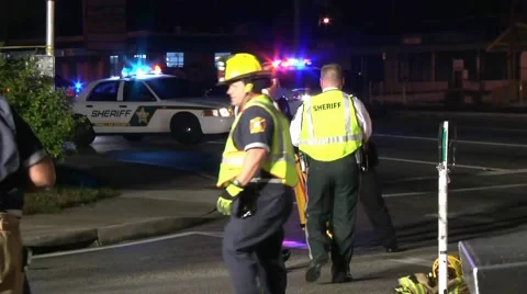 Accident scene #15 Stock Footage 928735