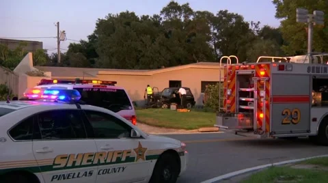 Accident scene #16 Stock Footage 887773