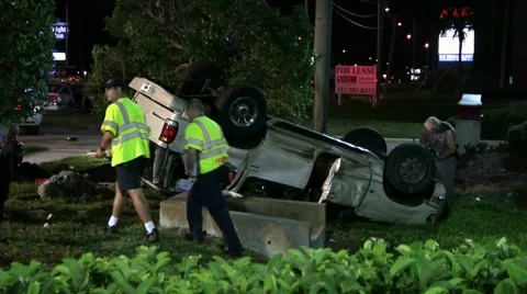 Accident scene #19 Stock Footage 887678