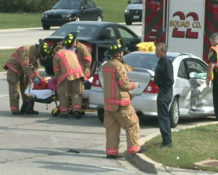 Accident Scene 2 Stock Footage 282073