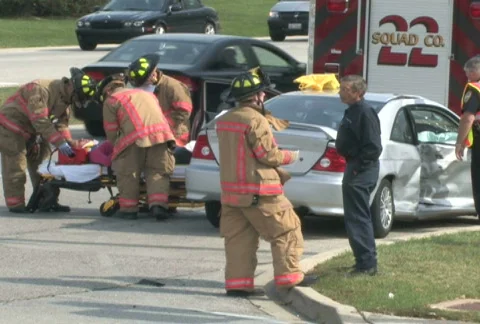 Accident Scene 2 Video stock 282268