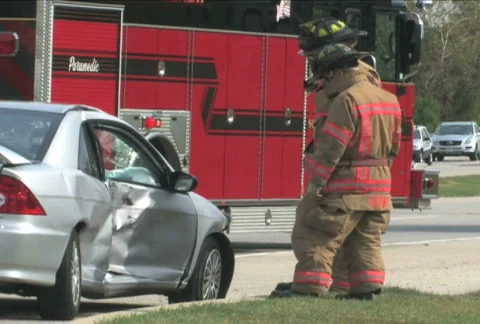 Accident Scene 5 Video stock 282317