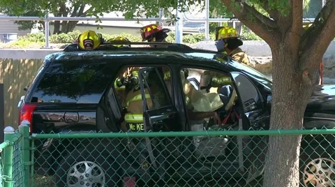 Accident scene #9 Stock Footage 931071