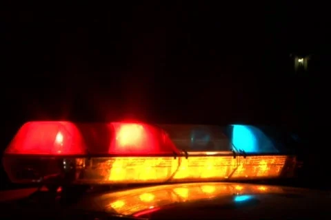 Accident scene Stock Footage