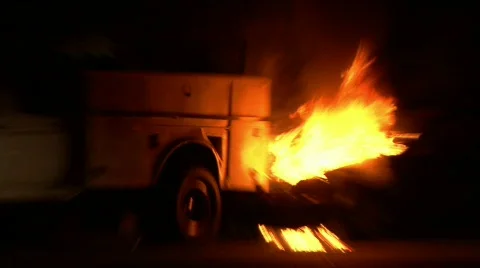 Accident scene Stock Footage 301611